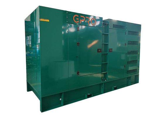 50HZ 500KVA কামিন্স পাওয়ার জেনারেটর সুপার সাইলেন্ট জেনারেটর ISO9001 / ISO14001