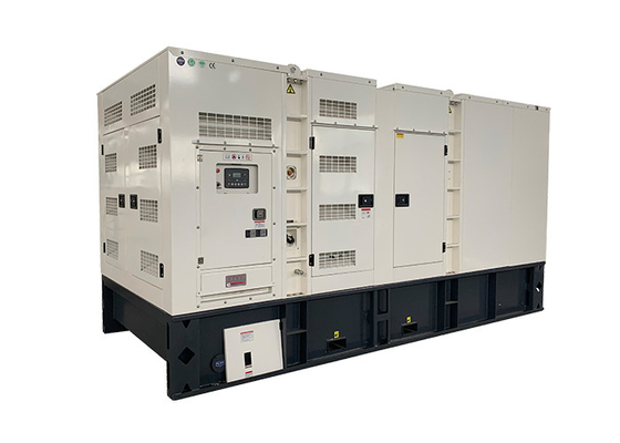 625kva সুপার নিঃশব্দ Cummins ডিজেল জেনারেটর 500kw জল শীতল