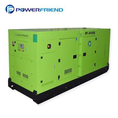 FPT ডিজেল জেনারেটর 350kw সবুজ নিঃশব্দ নিম্ন আরপিএম 413kva শক্তি জেনারেটর